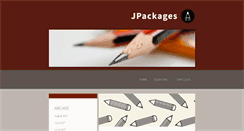 Desktop Screenshot of jpackages.com